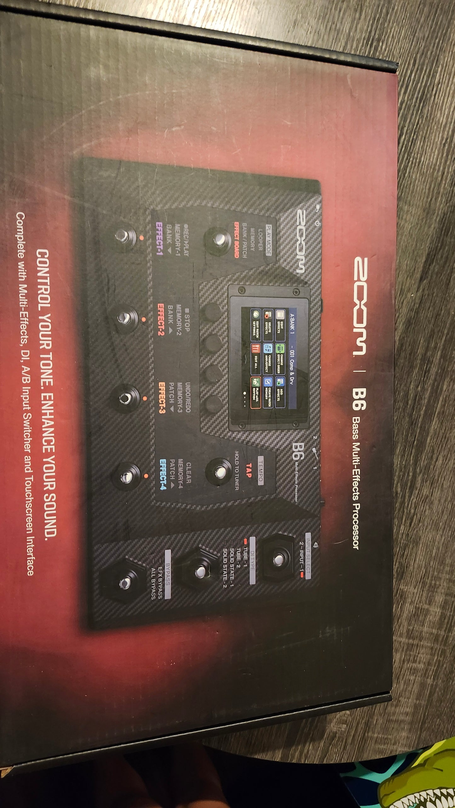 Zoom B6 Bass Multi-Effects Processor