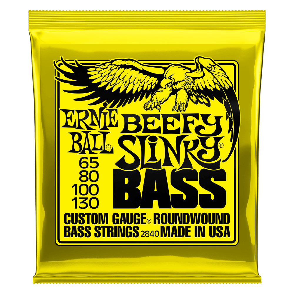 Ernie Ball Beefy Slinky Bass Strings 65-130
