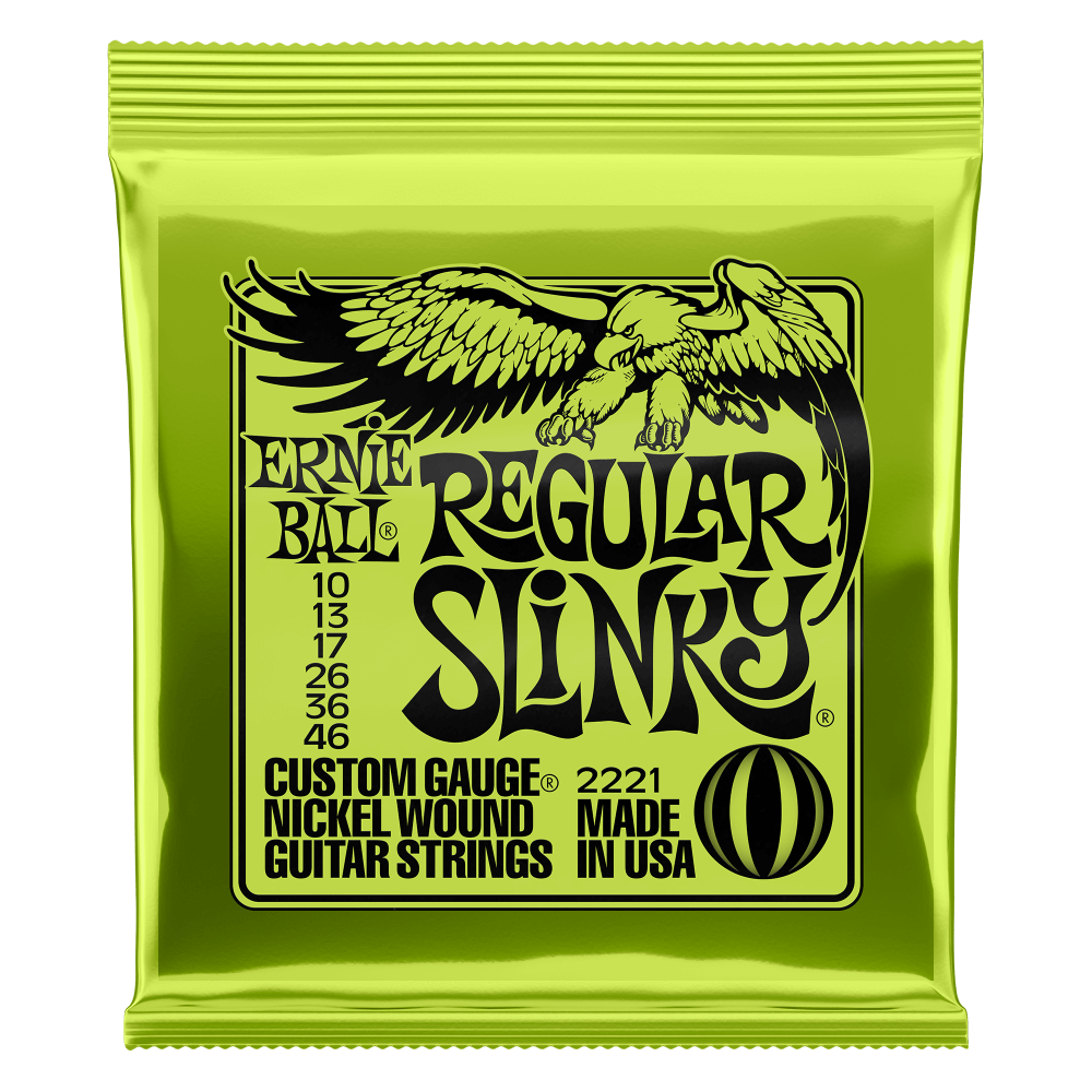 Regular Slinky Nickel Wound Electric Guitar Strings 10-46