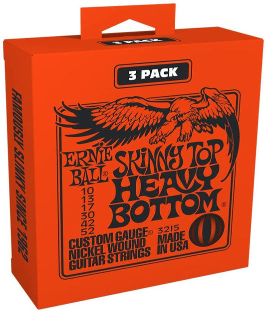 Ernie Ball Slinky Top Heavy Bottom 10-52 (3 Pack)