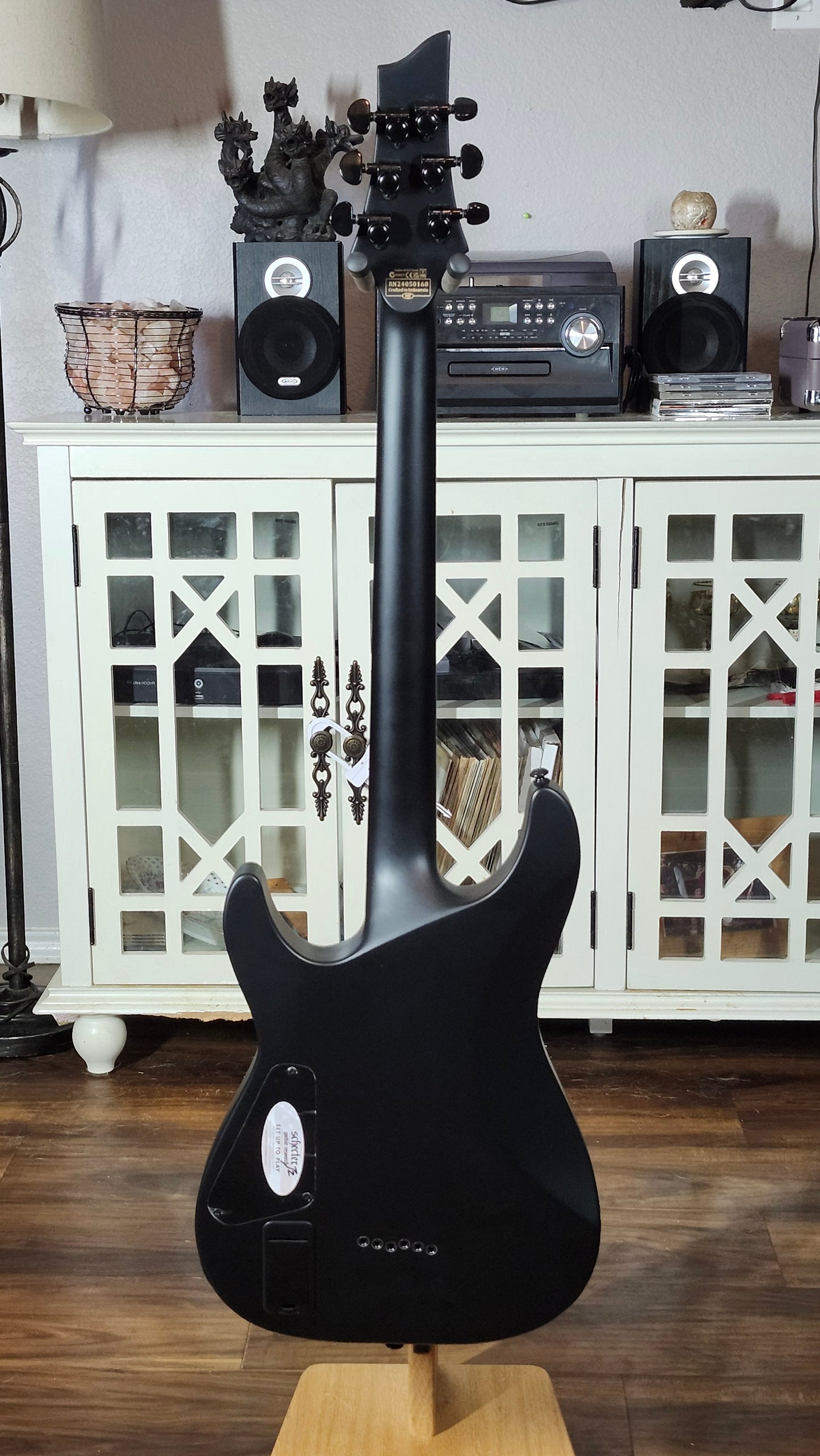 Schecter C1 Platinum Blackout