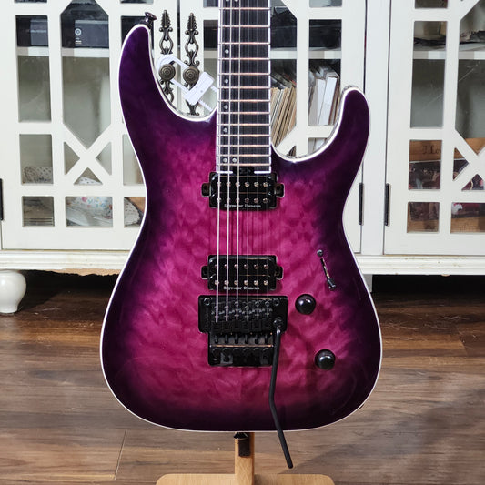 Jackson Pro Plus Series Dinky DKAQ Transparent Purple Burst