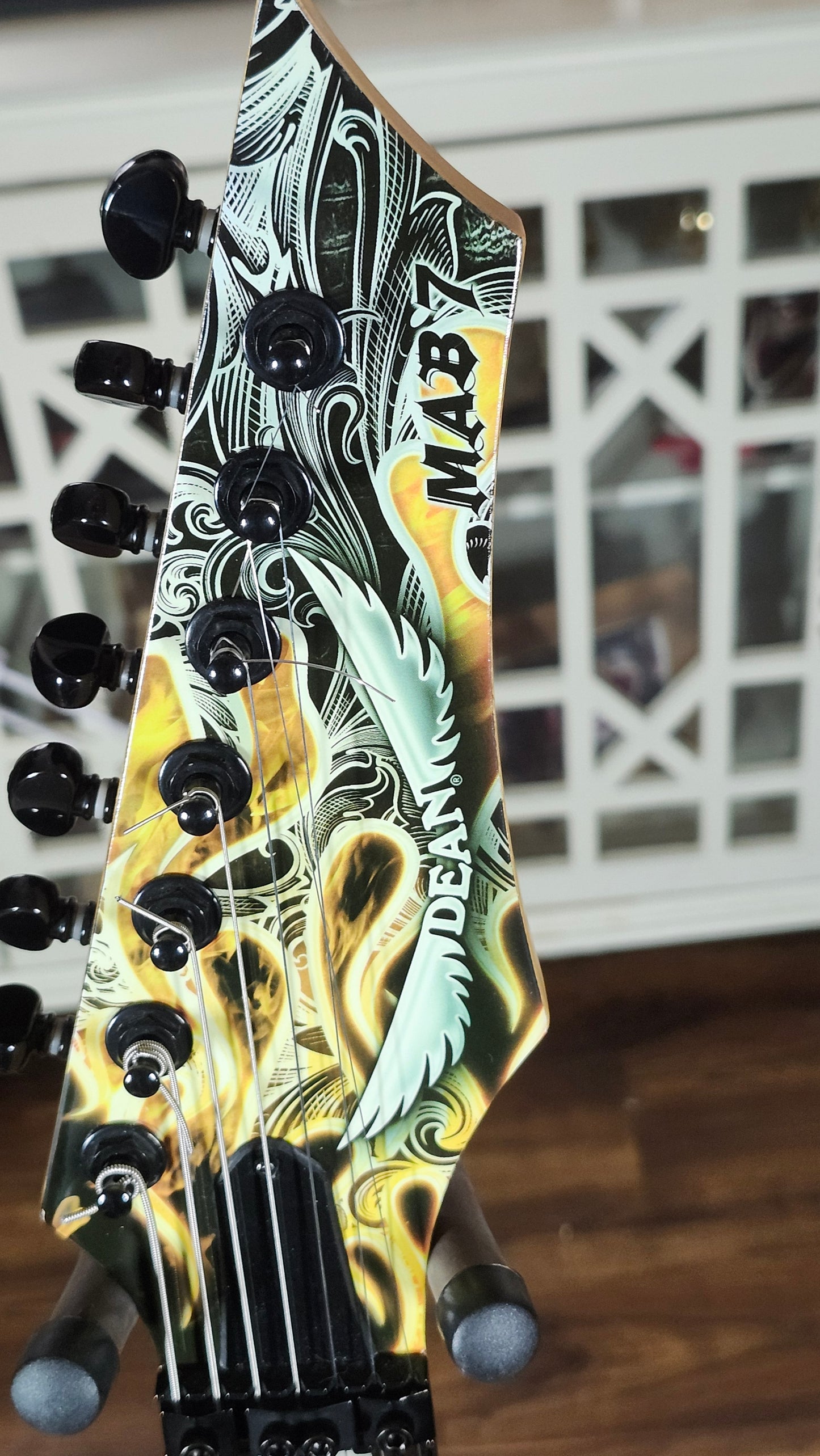 Dean Michael Angelo Batio MAB7 Warrior w/OSHC