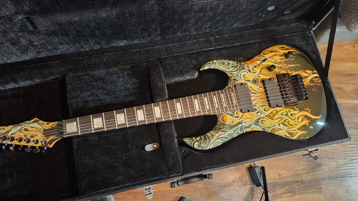 Dean Michael Angelo Batio MAB7 Warrior w/OSHC