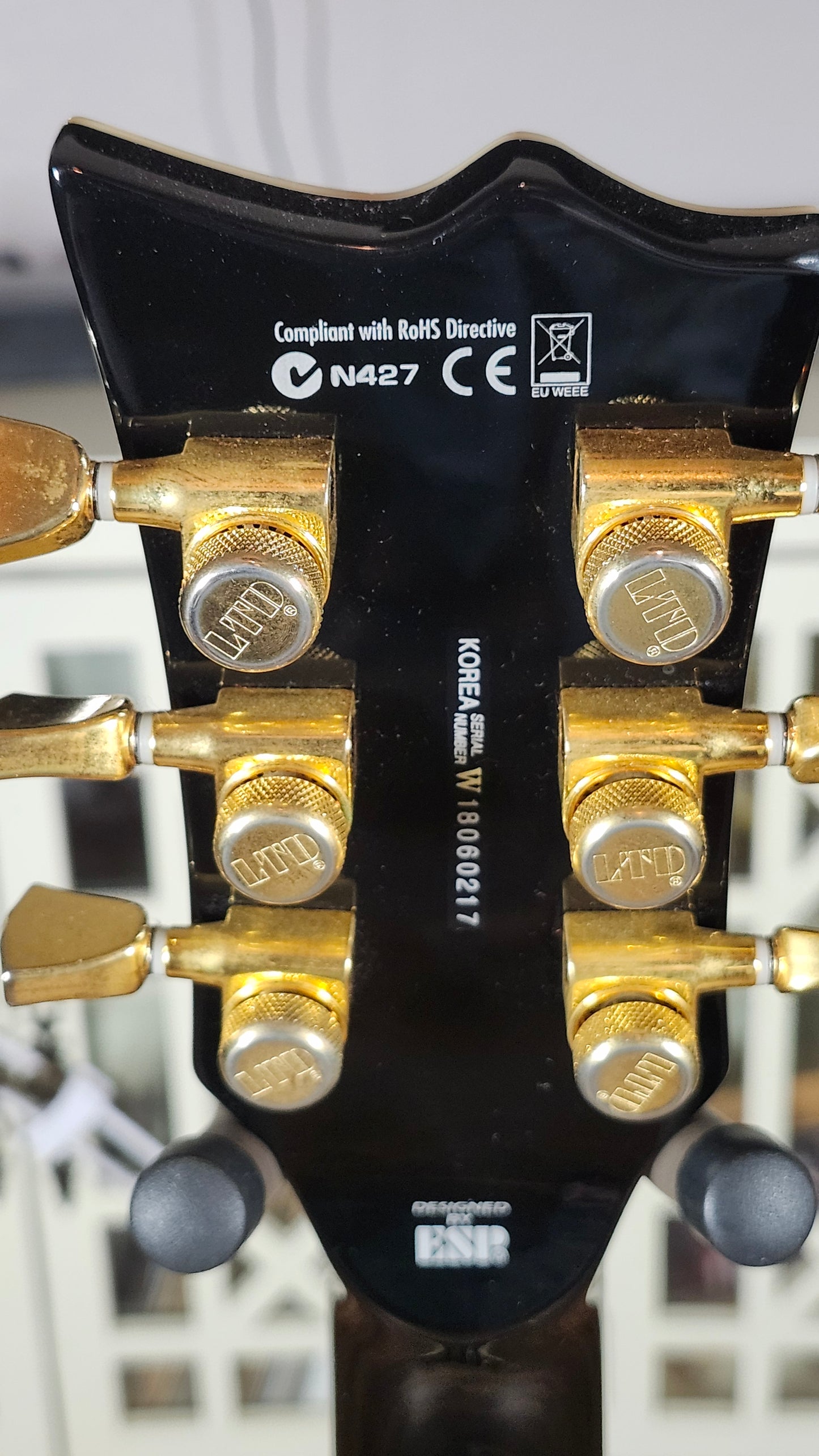 LTD EC-1000 Deluxe (Black w/HSC)