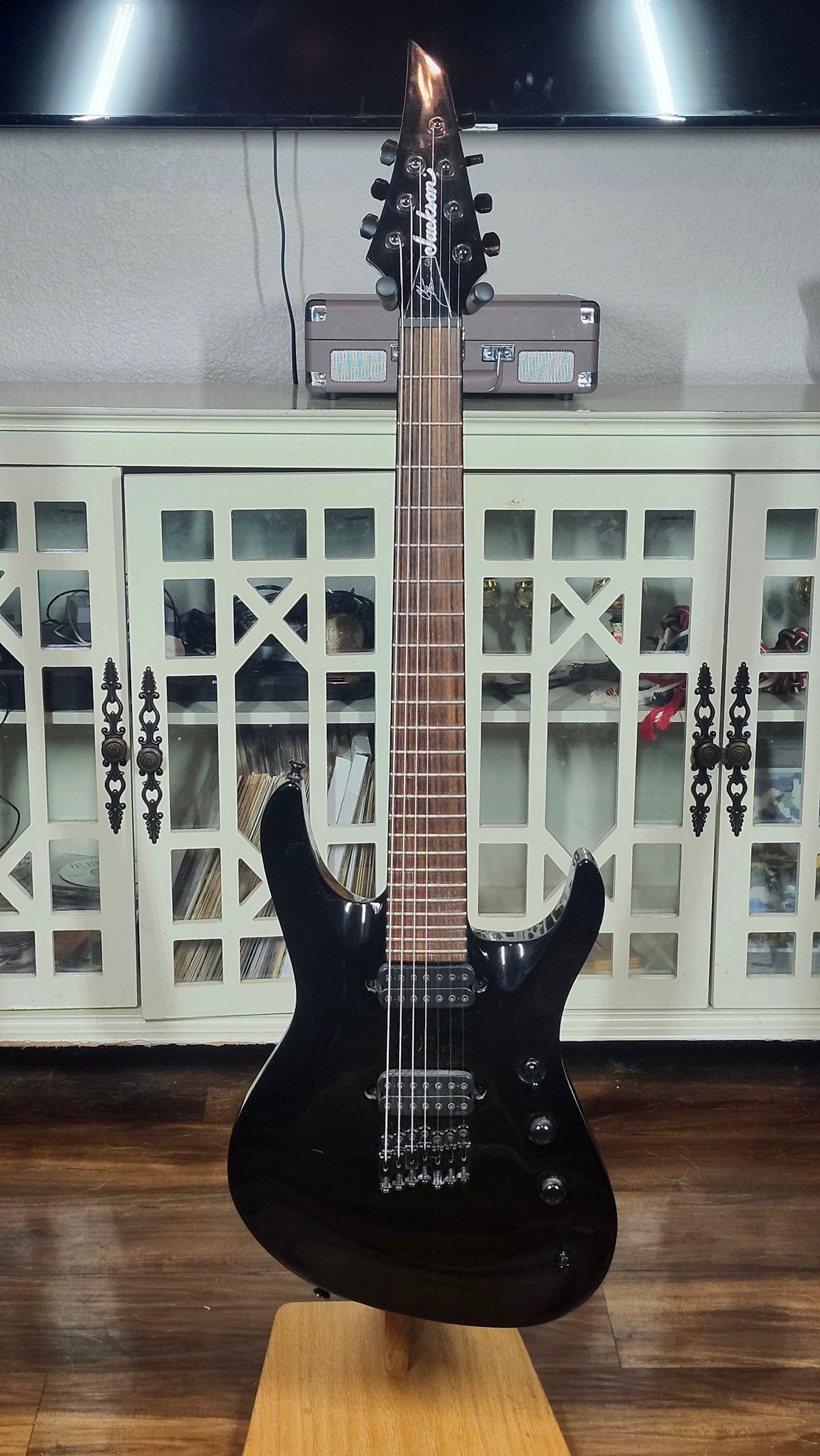 Jackson Pro Series Signature Chris Broderick Soloist HT7, Gloss Black