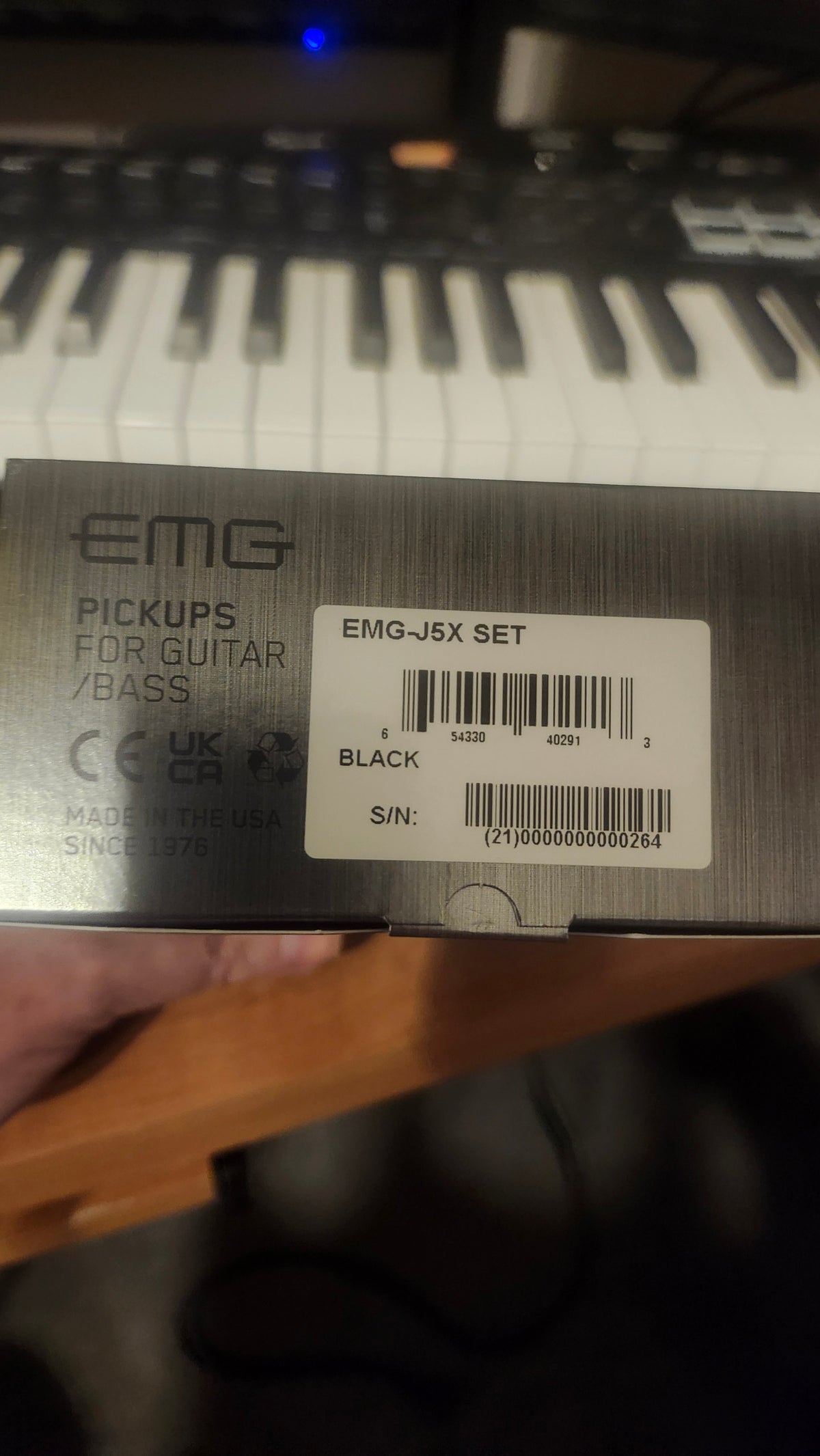 EMG J5X SET-B 5-String Active J Bass Set