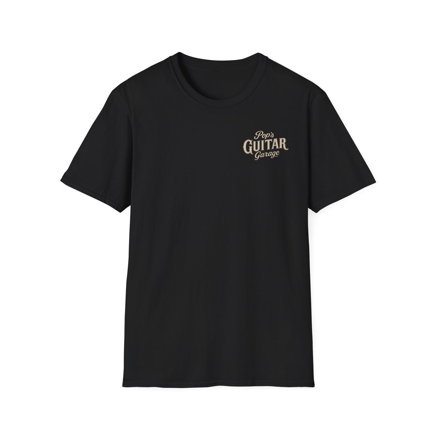 Pop's Guitar Garage Color Unisex T shirt