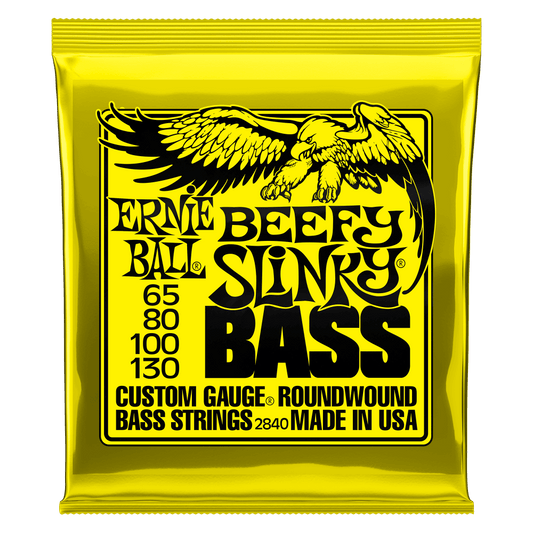 Ernie Ball Beefy Slinky Bass Strings 65-130