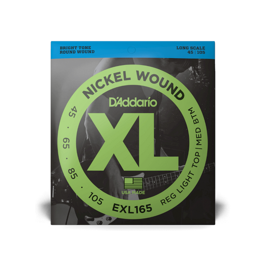 D'Addario 45-105 Custom Light Long Scale, XL Nickel