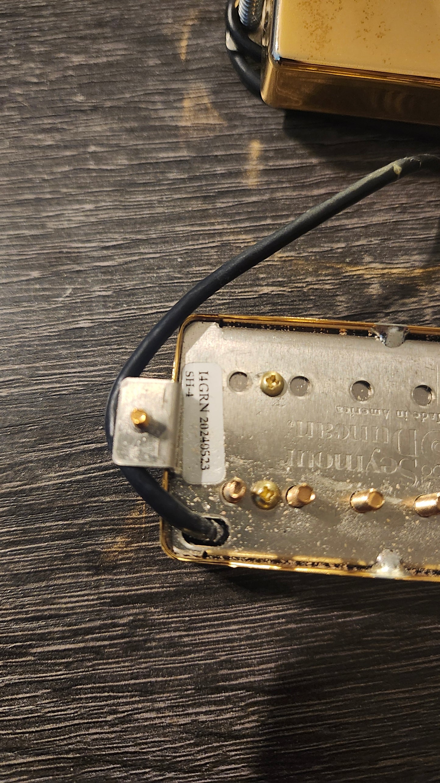 Seymour Duncan JB/59 set, Gold Covers