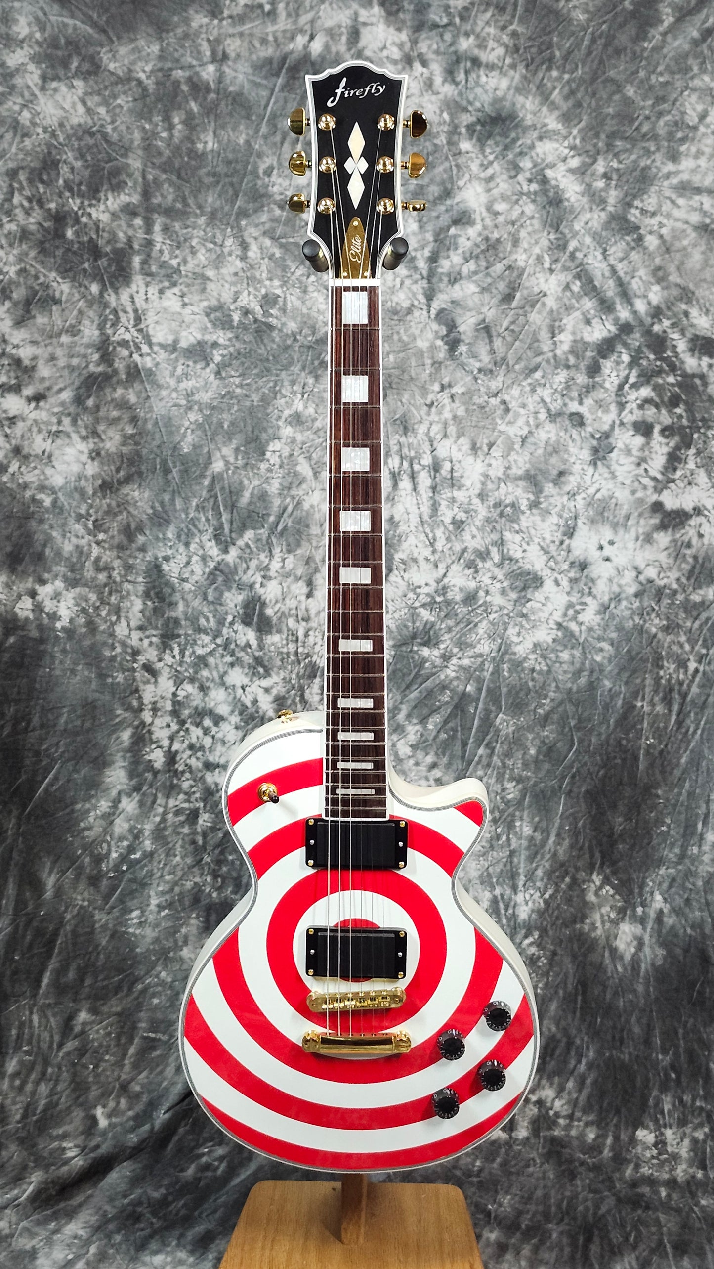Firefly FFSPS Zakk Wylde Les Paul Red Bullseye