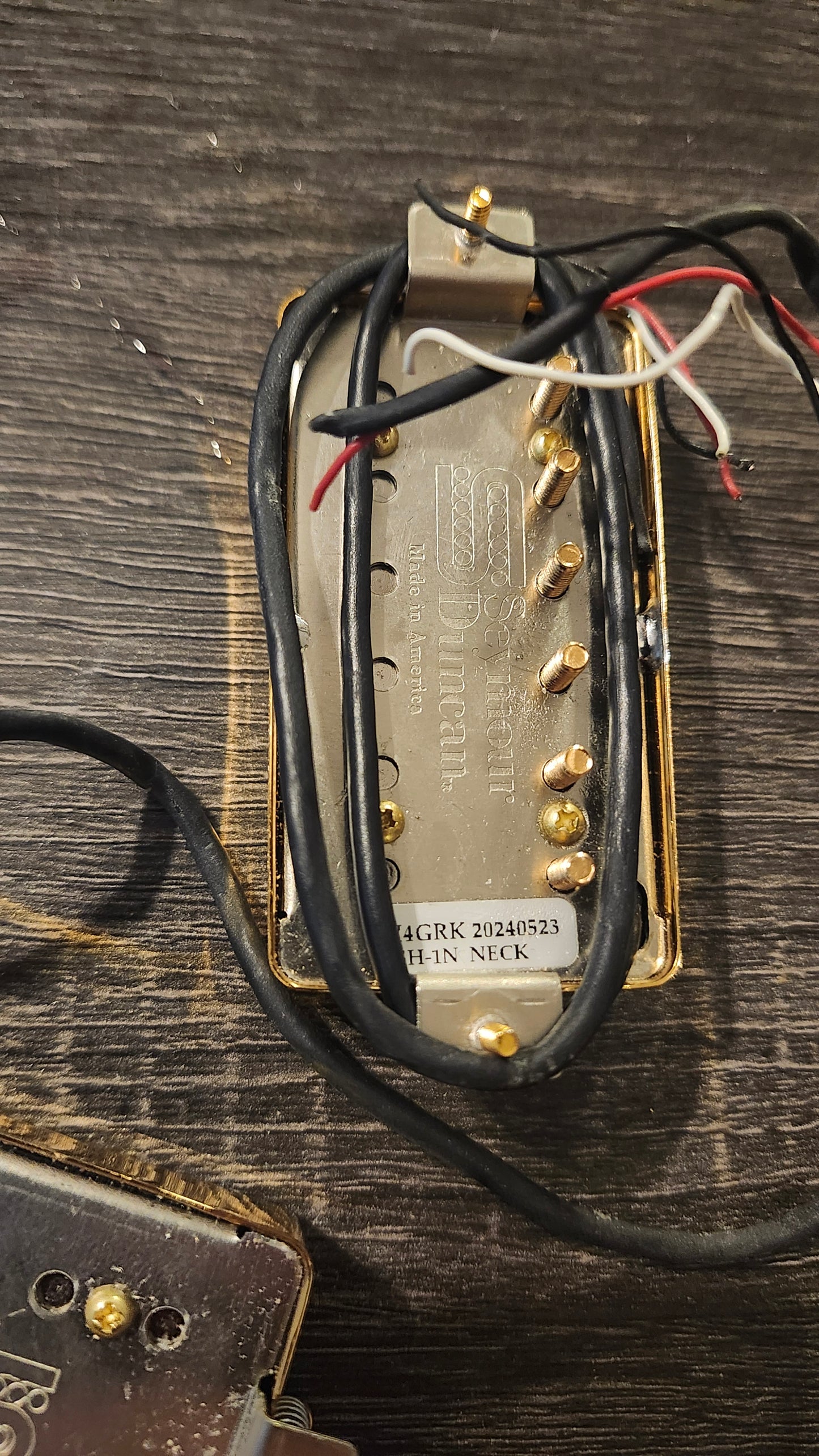 Seymour Duncan JB/59 set, Gold Covers